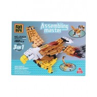 Fun Blox 3 in 1 Assembly Master 182 Pieces